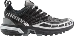 Salomon: Чёрные кроссовки 