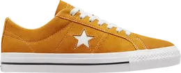 Converse: Золотые кеды  One Star Pro