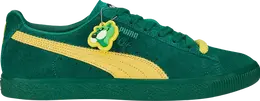 PUMA: Зелёные кроссовки  Clyde