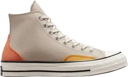 Converse: Бежевые кроссовки  Chuck 70