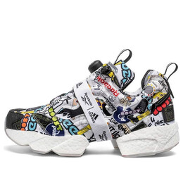 Reebok: Чёрные кроссовки  InstaPump Fury