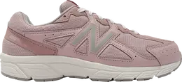 New Balance: Серебристые кроссовки 