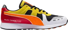 PUMA: Оранжевые кроссовки  RS