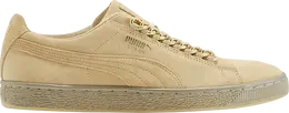 PUMA: Жёлтые кроссовки  Suede Classic