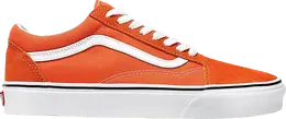 Vans: Оранжевые кеды  Old Skool Flame