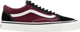 Vans: Чёрные кеды  Old Skool 36 DX