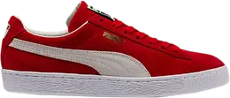 PUMA: Красные кроссовки  Suede