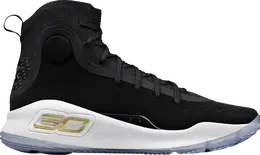 Under Armour: Чёрные кроссовки  Curry 4