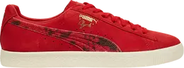 PUMA: Красные кроссовки  Clyde