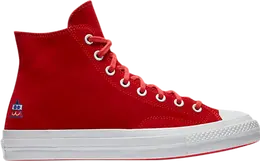 Converse: Красные кроссовки  Chuck Taylor All Star 70