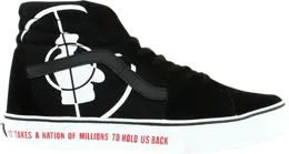 Vans: Чёрные кеды  Sk8-Hi
