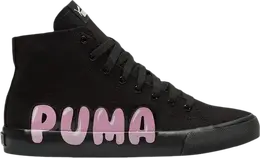 PUMA: Чёрные кроссовки 