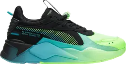 PUMA: Чёрные кроссовки  RS-X