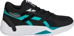 PUMA: Чёрные кроссовки 
