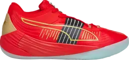 PUMA: Красные кроссовки 