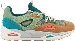 PUMA: Зелёные кроссовки 