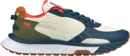 PUMA: Голубые кроссовки  Wild Rider