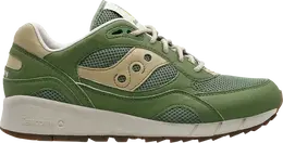 Saucony: Зелёные кроссовки  Shadow 6000