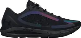 Under Armour: Чёрные кроссовки  HOVR Sonic