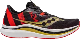 Saucony: Чёрные кроссовки  Endorphin Pro 2