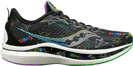 Saucony: Чёрные кроссовки  Endorphin Speed 2