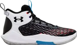 Under Armour: Чёрные кроссовки  HOVR