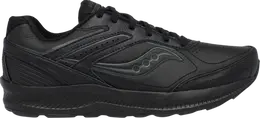 Saucony: Чёрные кроссовки 