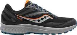 Saucony: Чёрные кроссовки 