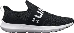 Under Armour: Чёрные кроссовки 