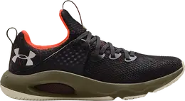 Under Armour: Чёрные кроссовки  HOVR Rise
