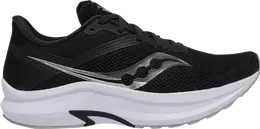 Saucony: Чёрные кроссовки 