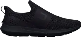 Under Armour: Чёрные кроссовки 