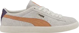 PUMA: Белые кроссовки  Suede