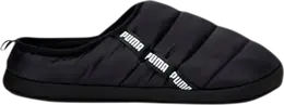 PUMA: Чёрные сандалии  Scuff
