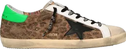 Golden Goose: Коричневые кроссовки  Superstar
