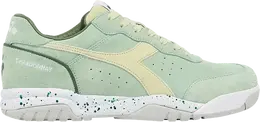 Diadora: Зелёные кроссовки 