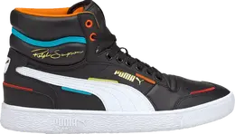 PUMA: Чёрные кроссовки  Ralph Sampson