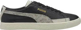 PUMA: Чёрные кроссовки  Basket