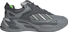 Adidas: Серые кроссовки 