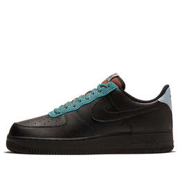 Nike: Чёрные кроссовки  Air Force 1