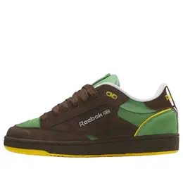 Reebok: Коричневые кроссовки  Club C