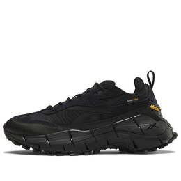 Reebok: Чёрные кроссовки  Zig Kinetica II