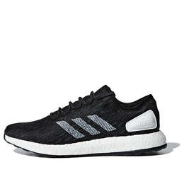 Adidas: Чёрные кроссовки  PureBoost