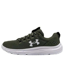 Under Armour: Зелёные кроссовки 