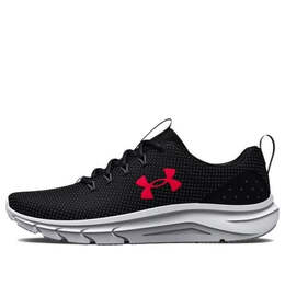 Under Armour: Чёрные кроссовки 