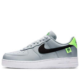 Nike: Зелёные кроссовки  Air Force 1