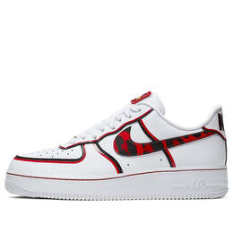 Nike: Красные кроссовки  Air Force 1 Low