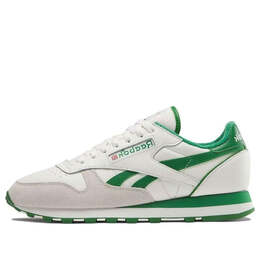 Reebok: Зелёные кроссовки  Classic Leather