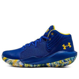 Under Armour: Голубые кроссовки 
