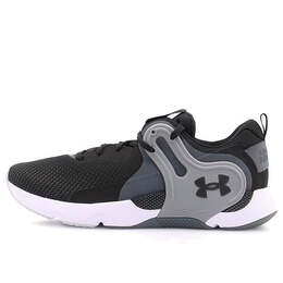 Under Armour: Чёрные кроссовки  HOVR